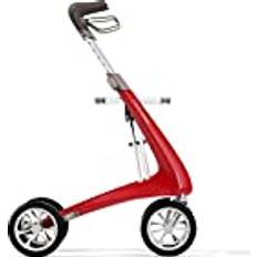 ByAcre Carbon Ultralight Rollator Strawberry Red Wide