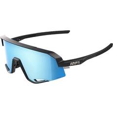 100% One Hundred Percent Slendale Matte Black/HiPER Blue Mirror