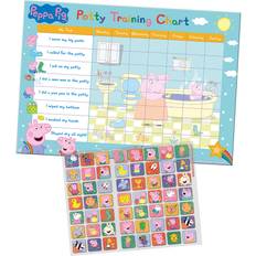 Pink Potties & Step Stools Paper Projects Peppa Pig Potty and Toilet Training Reward Chart and Stickers