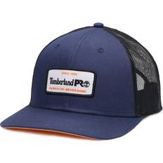 Timberland Men Headgear Timberland Standard A.D.N.D. Light Logo Mid Profile Trucker Cap, Navy