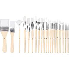 Art Paint Brush Set 24 Count Wood