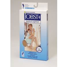 Jobst UltraSheer Waist High 15-20 mmHg Compression Stockings Pantyhose, Closed Toe, Medium, Natural