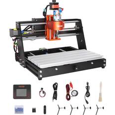 Power Tool Accessories VEVOR CNC Router Machine, 120W 3 Axis GRBL Control Wood Engraving Carving Milling Machine Kit, 300 x 200 x 60 mm/11.8 x 7.87 x 2.36 in Working Area 1200 RPM for Wood Acrylic MDF PVC Plastic Foam Vinyl