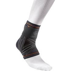 SHOCK DOCTOR Ultra Knit Ankle Brace WFigure 6 Strap Stays Black XLarge
