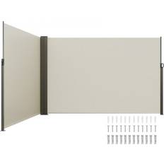 Patio Awnings VEVOR Retractable Side Awning 79 x 236 in Beige