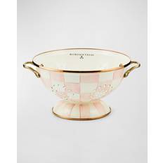 Mackenzie-Childs Rosy Check Large Colander