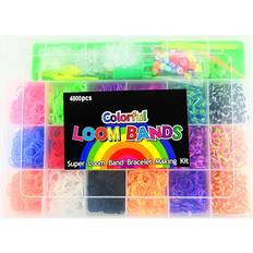 DIY Loom Bands Pysselset 4800 delar