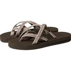 Teva Women Flip-Flops Teva Women's Olowahu Flip-Flop BM Waterfall/Antique Gold