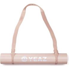 Braun Yogaausrüstung YEAZ MOVE UP Set Yogaband & Yogamatte