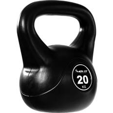 MOVIT 20kg Kettlebell Kugelhantel schwarz