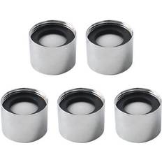 Aerators & Flow Restrictors Unique Bargains 5pcs M18 Faucet Aerators Universal Female Faucet Part Filter Adapters 0.75" x 0.63"D*H 5pcs