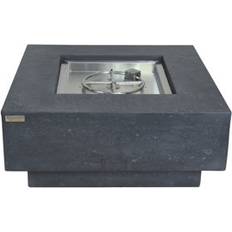 Elementi Concrete Fire Pit Table gray