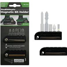 StealthMounts BH-MHH-BLK-2 Magnetische Bithouder Voor Machines Hikoki Zwart 2-pack