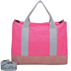 Damen Stofftaschen Fritzi aus Preußen Damen Tote Bag Canvas Neon Pink Shopper