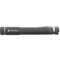 Smith & Wesson Night Guard Elite Flashlight LED 2 AA Batteries Aluminum Black SKU 582987