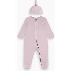 Levi's Baby Overall mit Füßen und Mütze Rosa Rosa