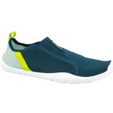 Blau Badeschuhe Subea Aquaschuhe Damen/Herren elastisch lagune blau gelb grün