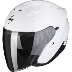 Scorpion EXO-230 Solid White Jet Helmet