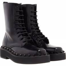 Valentino Garavani Ankle Boots Valentino Garavani Flat Ankle Boots Woman colour Black