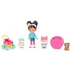 Gabby's Dollhouse Kitty Care Figure Set