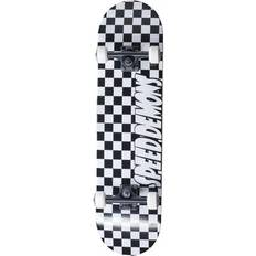 Checkers Komplet Skateboard Sort/Hvid Sort/Hvid 7"