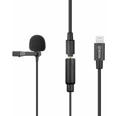 MTP Products Boya BY-M2 Digitales Lavalier Ansteckmikrofon Lightning Schwarz