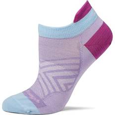 Darn Tough Donna Abbigliamento Darn Tough Women's Run No Show Tab Ultra-Lightweight Sock, Small, Lavender