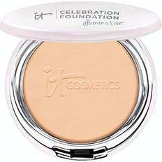 Cosmetics IT Cosmetics Celebration Foundation Illumination Medium W Full-Coverage Anti-Aging Powder Foundation Blurs Pores Wrinkles & Imperfections 0 3 oz Compact