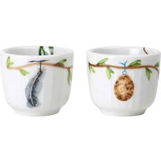 Kähler Hammershøi White/Decor Egg Cup 2pcs