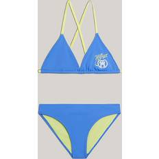 Tommy Hilfiger TH Original Triangle Logo Bikini Set BLUE SPELL 8-10yrs