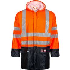 LYNGSØE Arbejdsjakker LYNGSØE Regnjakke hi-viz orange