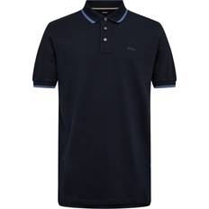 BOSS Parlay 190 Mand Kortærmede Poloer Magasin Dark Blue