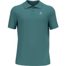 Trainingsbekleidung - Türkis Poloshirts Odlo Shirt S/S F-Dry Polo-Shirt Gr türkis