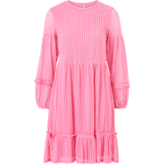 Mesh Klänningar Only Klänning onlNaja L/S Baloon Dress Rosa