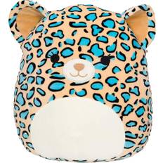 Squishmallows Peluche Squishmallows Squishmallow 8 Inch Plush Liv the Teal Leopard