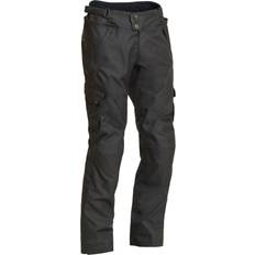 Motorcykeludstyr Lindstrands Berga Waterproof Motorcycle Textile Pants - Black Man
