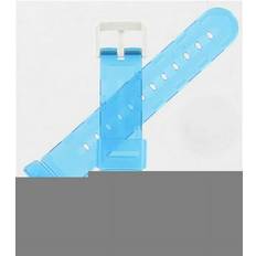 Casio Watch Straps Casio Watchband 14/23mm Turquoise Plastic Band Part #10152450