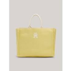 Tommy Hilfiger Handbags Tommy Hilfiger Women's TH Logo Beach Tote Yellow