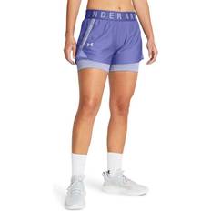 Clothing Under Armour Play Up 2-in-1 Shorts Purple Woman