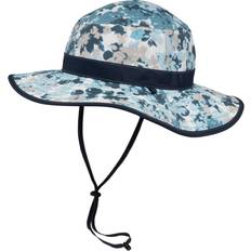 Gray - Women Hats Sunday Afternoons Women's Clear Creek Boonie Reversible Hat Blue Meadow Medium, Synthetic/Nylon