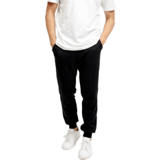 TeeShoppen Byxor & Shorts TeeShoppen Basic Sweatpants Byxor Herr Svart