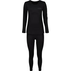 Lenz Merino Ladies Functional Underwear Set, black, for Women