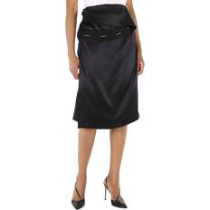 Burberry Röcke Burberry Silk Satin Foldover Skirt