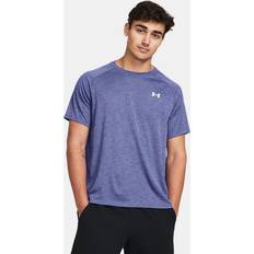 Gold - Sportswear Garment Clothing Under Armour Men's Tech Textured Short Sleeve Starlight White Purple