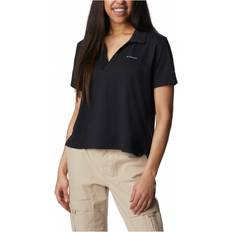 Columbia Damen Poloshirts Columbia Women's Sun Trek Polo Polo-Shirt Gr schwarz