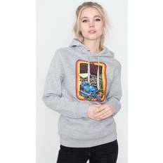 Pullover Stranger Things Unisex Retro Mash Hoodie, Heather Grey