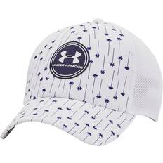 Caps Under Armour Iso-Chill Driver Mesh Cap for Men White/Midnight Navy