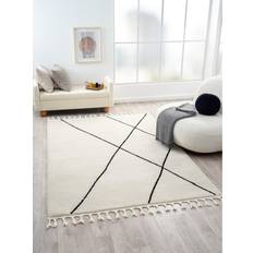 Gracie Oaks Tapis White
