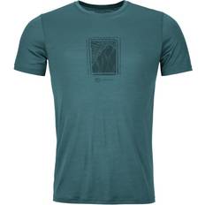 Ortovox Herre Overdele Ortovox Cool Tec Mountain Cut T-Shirt Merino-shirt grey