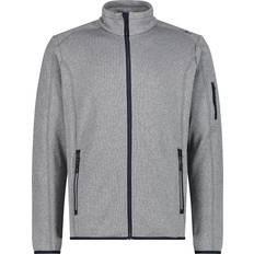 CMP Herren Knitted Fleece Jacke grau